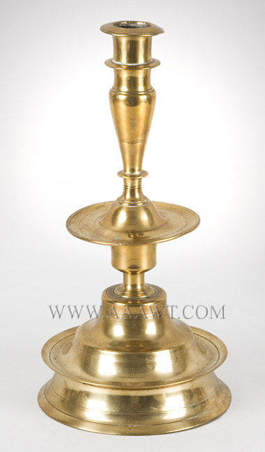Candlestick, Tudor, Chalice and Paten,
Inverted Baluster
England Mid 16th Century, entire view
